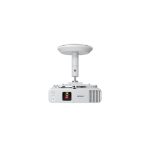 Proyector Epson PowerLite L210W, 4500 lúmenes ANSI, tecnología 3LCD, resolución WXGA (1280x800), blanco. SKU: V11HA70080