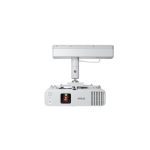 Proyector Epson PowerLite L210W, 4500 lúmenes ANSI, tecnología 3LCD, resolución WXGA (1280x800), blanco. SKU: V11HA70080