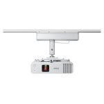 Proyector Epson PowerLite L210W, 4500 lúmenes ANSI, tecnología 3LCD, resolución WXGA (1280x800), blanco. SKU: V11HA70080