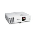 Proyector Epson PowerLite L210W, 4500 lúmenes ANSI, tecnología 3LCD, resolución WXGA (1280x800), blanco. SKU: V11HA70080