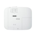 Proyector Epson EH-TW6150 con resolución 4K, 2800 lúmenes ANSI y tecnología 3LCD. SKU: V11HA74040. Colores negro y blanco.