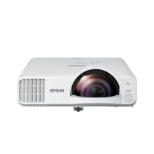 Videoproyector Epson V11HA76080 con 4000 lúmenes ANSI, 3LCD, resolución WXGA (1200x800) y capacidad 3D, color blanco.