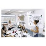 Proyector Epson EB-760Wi WXGA de 4100 lúmenes ANSI, modelo blanco, SKU V11HA80080