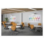 Proyector de alcance ultracorto Epson EB-810E con 5000 lúmenes ANSI, tecnología 3LCD y resolución 1080p (1920x1080) en color blanco. SKU: V11HA99080