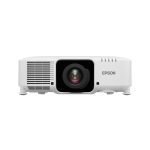 Proyector blanco Epson EB-PQ2008W con 8000 lúmenes ANSI, tecnología 3LCD y resolución UHD 4K (3840x2160). SKU V11HB01980