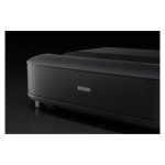 Proyector Epson EH-LS650B con resolución 4K 4096x2400, tecnología 3LCD y 3600 lúmenes ANSI en color negro, SKU V11HB07140