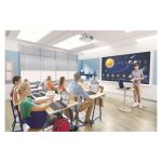 Proyector Epson EB-FH18 3LCD con 4000 lúmenes, resolución 1080p Full HD en color blanco. SKU V11HB59240