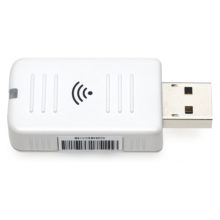 Adaptador LAN inalámbrico Epson ELPAP10, conecta dispositivos a redes Wi-Fi, V12H731P01