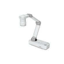 Epson ELPDC21, cámara de documentos con zoom digital, enfoque automático y luces LED integradas. SKU V12H758040.