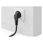 Equip 112121 cable de transmisión negro de 3 metros con conector IEC C13 y CEE7/7