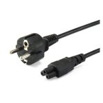 Imagen del cable de transmisión Equip 112150 con 1,8 metros de longitud, CEE 7/7 a IEC C5, color negro