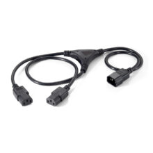 Cable de transmisión Equip en color negro de 1,6 metros con acopladores C14 y C13, SKU 112210