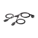 Equip Cable de transmisión de 1,8 metros con conectores CEE 7/7 y Acoplador C13. SKU 112220