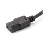 Equip Cable de transmisión de 1,8 metros con conectores CEE 7/7 y Acoplador C13. SKU 112220