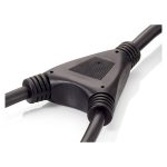 Equip Cable de transmisión de 1,8 metros con conectores CEE 7/7 y Acoplador C13. SKU 112220