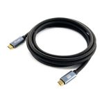 Equip Cable USB 3.2 Gen 2 C a C, 3 metros, 100W PD, 4K/60Hz, 10Gbps, color negro, SKU 128359