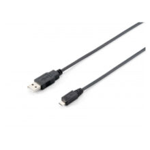 Equip 128523 Cable USB 2.0 Tipo A Macho a Micro-B Macho, 1,8m de longitud