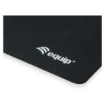 Alfombrilla para ratón Equip 245011 en color negro, diseño ergonómico y antideslizante