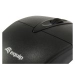 Ratón Equip modelo 245102 para oficina, ambidextro, con conexión USB tipo A y sensor óptico de 1000 DPI