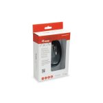 Equip 245104 ratón para viajes ambidextro, RF inalámbrico, óptico con 1600 DPI