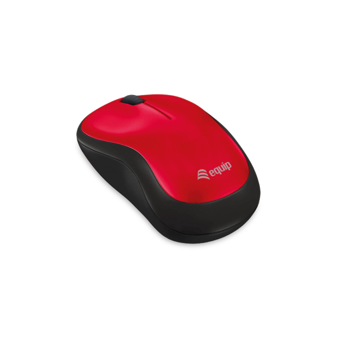 Equip ratón ambidextro RF inalámbrico óptico para oficina Equip 245113 ratón de oficina ambidextro, RF inalámbrico, tecnología óptica