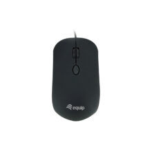 Equip 245114 ratón óptico ambidextro para oficina con conexión USB tipo A y 1600 DPI