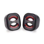 Altavoz Equip modelo 245331, alámbrico, color negro con una potencia de 3W