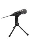 Equip 245341 micrófono de superficie para mesa en color negro