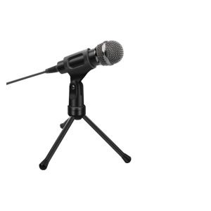 Equip 245341 micrófono de superficie para mesa en color negro