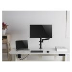 Soporte de escritorio Equip ajustable para monitores, apto para tamaños de 17 a 32 pulgadas, SKU 650132