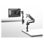 Soporte de escritorio Equip ajustable para monitores, apto para tamaños de 17 a 32 pulgadas, SKU 650132