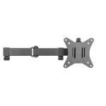 Equip soporte de escritorio articulado para dos monitores de 17 a 32 pulgadas, en color negro, SKU 65015707101