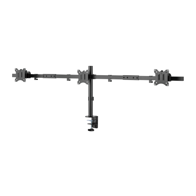 Equip Soporte articulado de sobremesa para triple monitor de 17″-32 1 Equip soporte articulado de sobremesa para triple monitor de 17 a 32 pulgadas