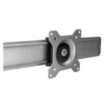 Equip Soporte de sobremesa para monitor triple de 17 a 27 pulgadas, SKU 650162, ideal para configuraciones de múltiples monitores