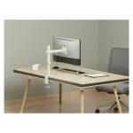 Equip soporte de escritorio articulado, ajustable para monitores de 17 a 32 pulgadas en color blanco, SKU 650166