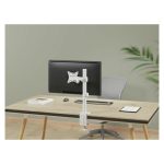 Equip soporte de escritorio articulado, ajustable para monitores de 17 a 32 pulgadas en color blanco, SKU 650166