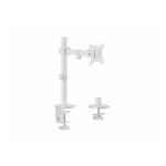 Equip soporte de escritorio articulado, ajustable para monitores de 17 a 32 pulgadas en color blanco, SKU 650166