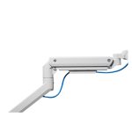 Soporte de escritorio Equip en color blanco para monitores desde 17 hasta 49 pulgadas, SKU 650181