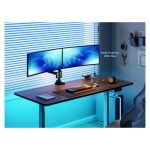 Equip soporte de sobremesa para monitores dobles de 17 a 35 pulgadas en color negro. SKU: 650182