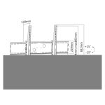 Soporte de pared inclinable para televisores curvos de 60 a 100 pulgadas de la marca Equip, SKU 650322