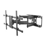 Soporte de pared para TV Equip 650324, inclinable y giratorio, compatible con televisores de 37 a 90 pulgadas