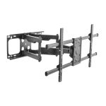 Soporte de pared para TV Equip 650324, inclinable y giratorio, compatible con televisores de 37 a 90 pulgadas
