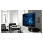 Equip soporte de pared articulado para TV de 37 a 70 pulgadas, SKU 65034207101, montura robusta negra