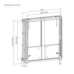 Imagen del soporte de pared Equip, diseñado para televisores interactivos de 55 a 86 pulgadas, SKU 650345.