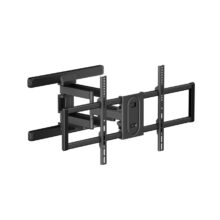 Soporte de TV de movimiento completo para televisores de 43-100 pulgadas, marca Equip, modelo SKU 650348. Construido en acero de alta resistencia.