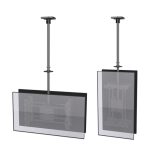 Equip soporte de TV de doble pantalla para montaje en techo de 32 a 75 pulgadas, SKU 650370