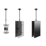 Equip soporte de TV de doble pantalla para montaje en techo de 32 a 75 pulgadas, SKU 650370