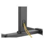 Equip Carro Universal para TV de 32 a 55 pulgadas, SKU 650607. Ideal para monitores de tamaño medio con montaje ajustable y ruedas para fácil movilidad.