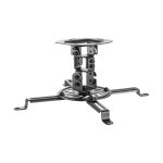 Montaje de techo para proyector Equip 650705 en color negro, diseñado para una instalación segura y discreta