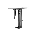 Soporte para CPU bajo escritorio Equip, modelo ajustable para mayor versatilidad, SKU 650892